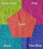 Half Sheet Size Rainbow Mandala Paper Towels // Custom Towel Backing Color
