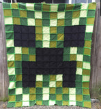 Minecraft Creeper Rag Quilt