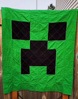 Minecraft Creeper Rag Quilt