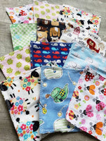 Washable Baby Wipes // Ecofriendly Reusable Cotton Wipes // Flannel Baby Wipes