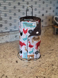 Farmhouse Reusable Paper Towels // Paperless Towels with Snaps or Without Snaps