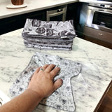 Rustic Farmhouse Mix // Eco Friendly Reusable Paper Towels with or without Snaps