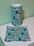 Sushi Roll Reusable Paper Towels // With or Without Snaps